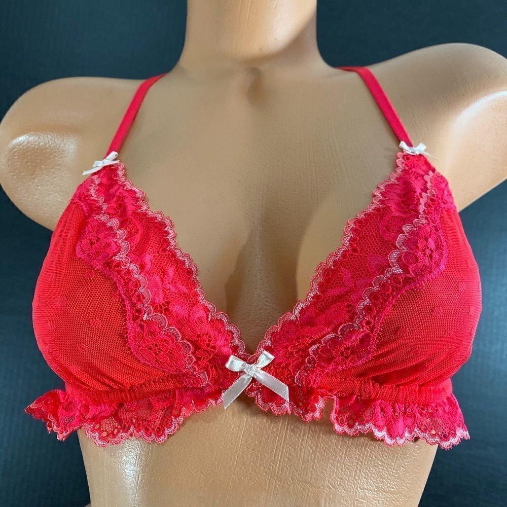 Victoria’s Secret sexy mesh racerback bralette bra